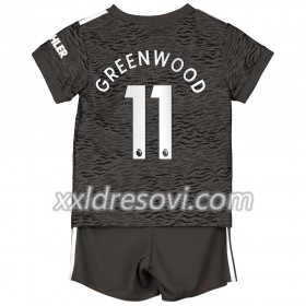 Manchester United Greenwood 11 Drugi Dječji Komplet Dresovi za Nogomet 2020-2021 (+ kratke hlače)